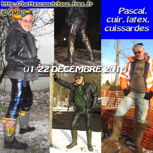 Winter: leather, rubber or waders; Gummistiefel, stivali di gomma,botas de goma 2010.