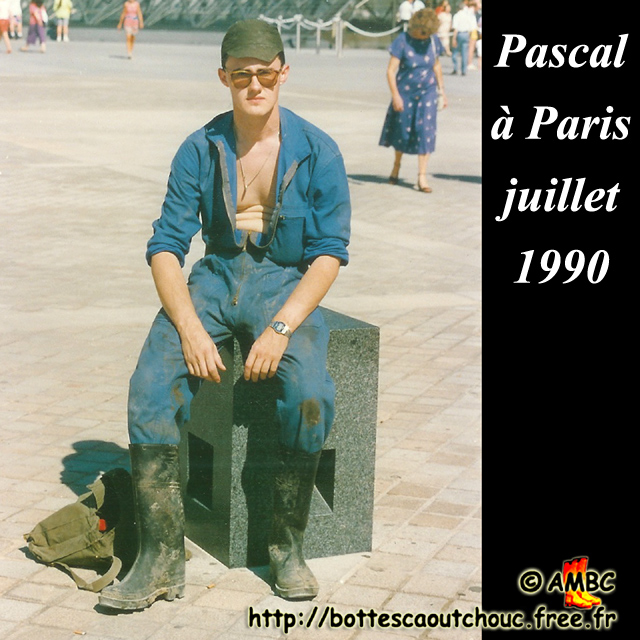 Gummistiefel, stivali di gomma, botas de goma, Gummistövlar, cizme, rubber laarzen. Copyright Pascal Bourcier, 1990.