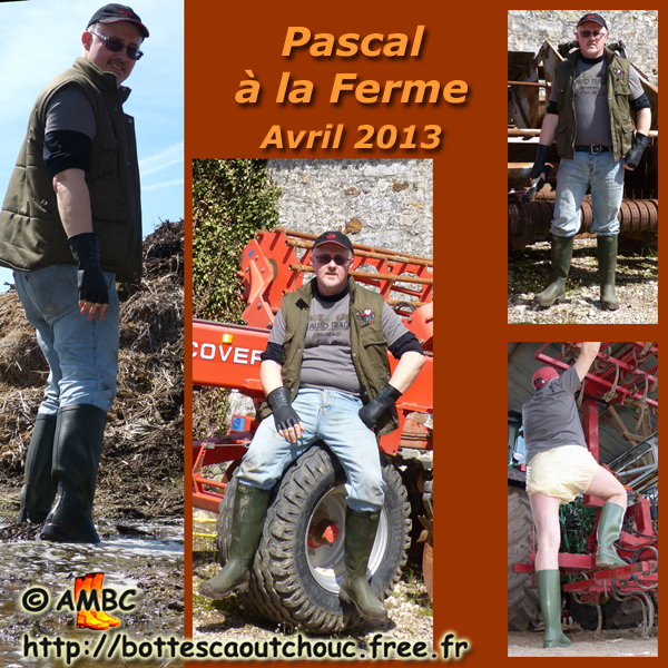 Pascal at the farm. Gummistiefel, stivali di gomma, botas de goma, diapers, gumboots, rubber laarzen, 2013.
