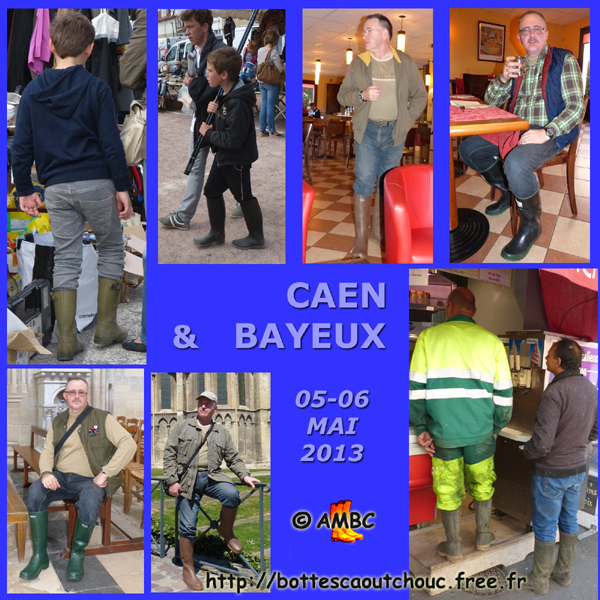 Pascal, Roger and rubberbooted guys from Normandy. Gummistiefel, stivali di gomma, botas de goma, Gummistövlar, cizme, rubber laarzen, 2013. Copyright AMBC.