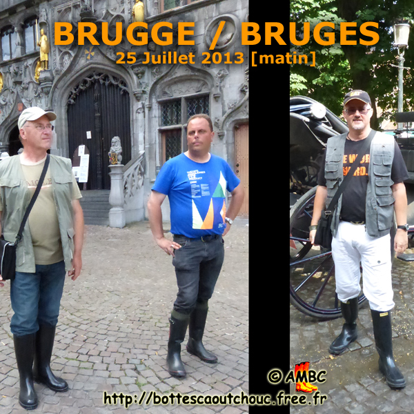 Urban wellies in Bruges (Belgium). Gummistiefel, stivali di gomma, botas de goma, Gummistövlar, cizme, rubber laarzen, 2013. Copyright AMBC.