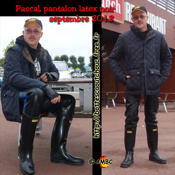 With rubber trousers; Gummistiefel, stivali di gomma, botas de goma, Gummistövlar, cizme, rubber laarzen, 2013. Copyright AMBC.