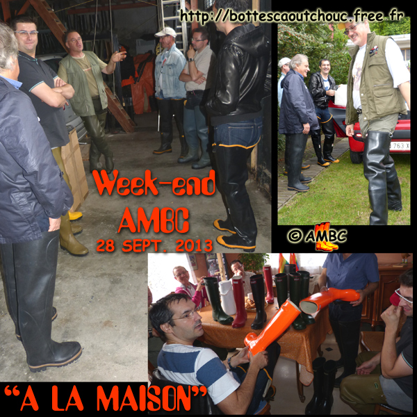 ambc WADERS WEEKEND. Gummistiefel, stivali di gomma, botas de goma, Gummistövlar, cizme, rubber laarzen, 2013. Copyright AMBC.