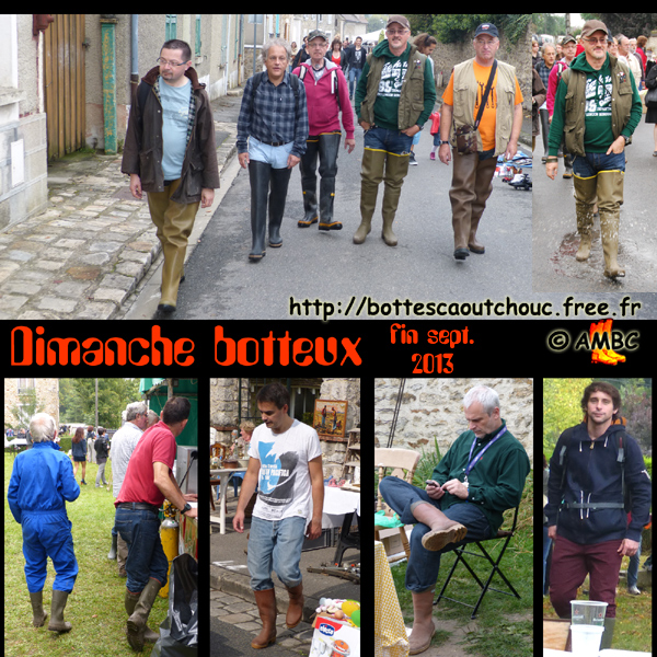 Guys in gumboots in the streets. Gummistiefel, stivali di gomma, botas de goma, Gummistövlar, cizme, rubber laarzen, 2013. Copyright AMBC.