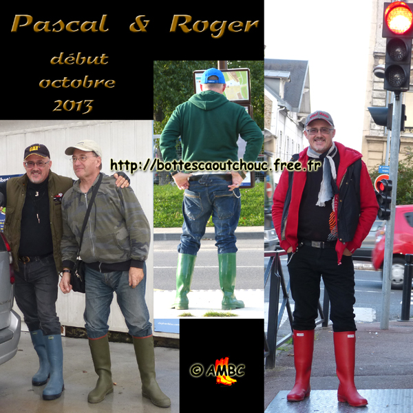 Pascal & Roger. Gummistiefel, stivali di gomma, botas de goma, Gummistövlar, cizme, rubber laarzen, 2013. Copyright AMBC.