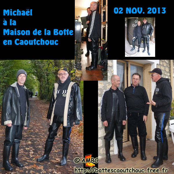 Michael, Roger & Michael, rubber & Nora wellies. Gummistiefel, stivali di gomma, botas de goma, Gummistövlar, cizme, rubber laarzen, 2013. Copyright AMBC.
