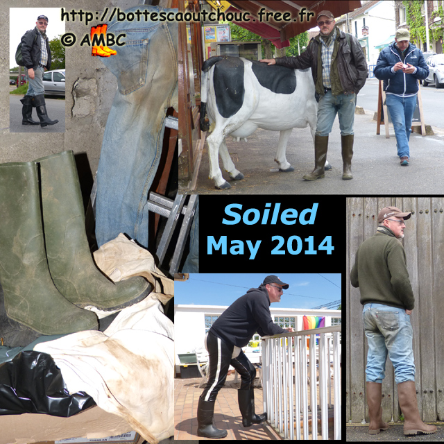 Gummistiefel, stivali di gomma, botas de goma, Gummistövlar, cizme, rubber laarzen; dirty. Copyright AMBC 2014.