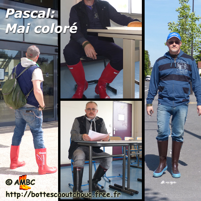 Pascal wearing nice wellies. Gummistiefel, stivali di gomma, botas de goma, Gummistövlar, cizme, rubber laarzen. Copyright AMBC 2014.
