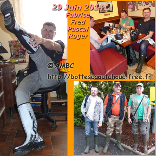 Mates wearing smart urban wellies. Gummistiefel, stivali di gomma, botas de goma, Gummistövlar, cizme, rubber laarzen. Copyright AMBC 2014.