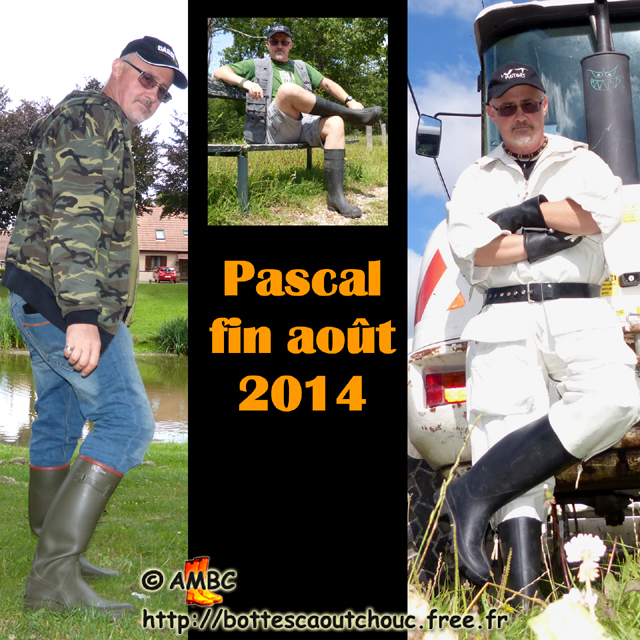 Pascal, end of August 2014. Gummistiefel, stivali di gomma, botas de goma, Gummistövlar, cizme, rubber laarzen. Copyright AMBC 2014.