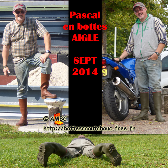 Pascal wearing Aigle wellies. Gummistiefel, stivali di gomma, botas de goma, Gummistövlar, cizme, rubber laarzen. Copyright AMBC 2014.