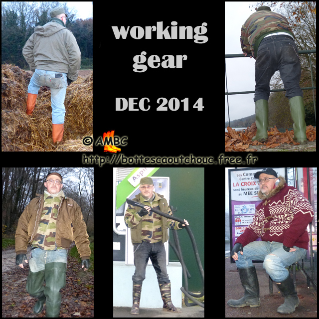 Gumboots are made for working. Gummistiefel, stivali di gomma, botas de goma, Gummistövlar, cizme, rubber laarzen. Copyright AMBC 2014.