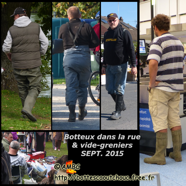 Gummistiefel, stivali di gomma, rubber laarzen, wellies in the street. Copyright AMBC SEPT. 2015.