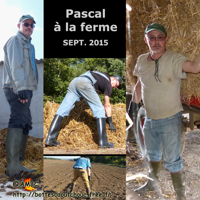 Gummistiefel, stivali di gomma, farm gumboots. Copyright AMBC SEPT. 2015.