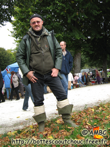 Strolling in waders, France, 2008.
